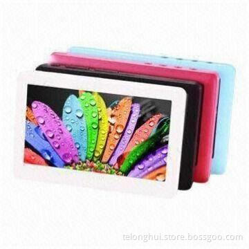 4.3-inch Touch Screen MP4/MP5 Player, Built-in Loudspeaker, 512MB RAM, 4/8GB NAND Flash, 480 x 272p